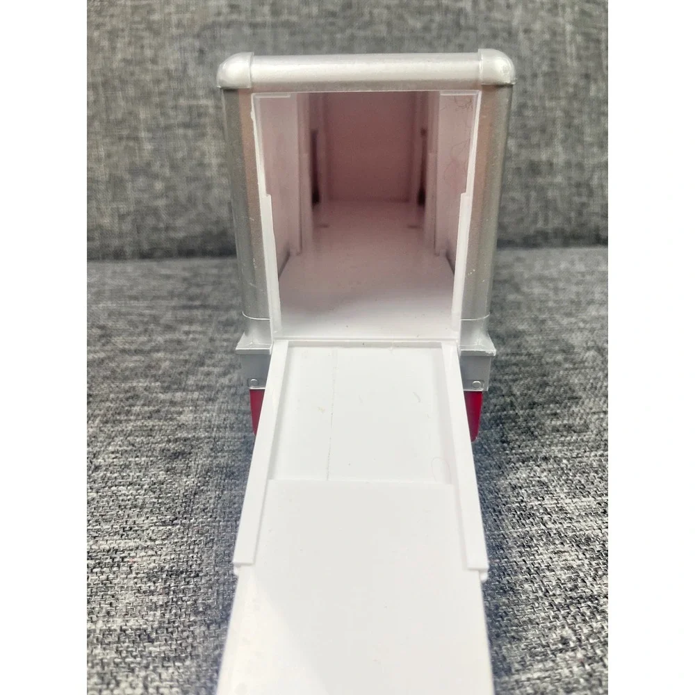 Maxx Action Target Semi Truck and Forklift Set Bullseye Dog SDE 03 Red White